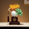 Resin Lucky Cabbage Money Tree Decorative Figurine Living Room TV Cabinet Shelf Home Decoration Gift