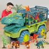 Erkek Çocuk Araba Oyuncakları Dinozor Kamyon Taşıyıcı Araç Dino Hayvan Modeli Tyrannosaurus Rex Kamyon Oyunu Çocuk Doğum Günü Hediyeleri