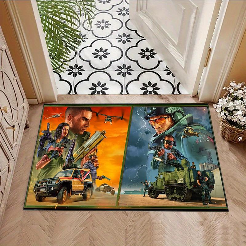 Hip-hop Violent Racing Game Rug,,living Room Rug,bedroom Rug,sofa Area Rugs,GAMER Computer Chair Floormat