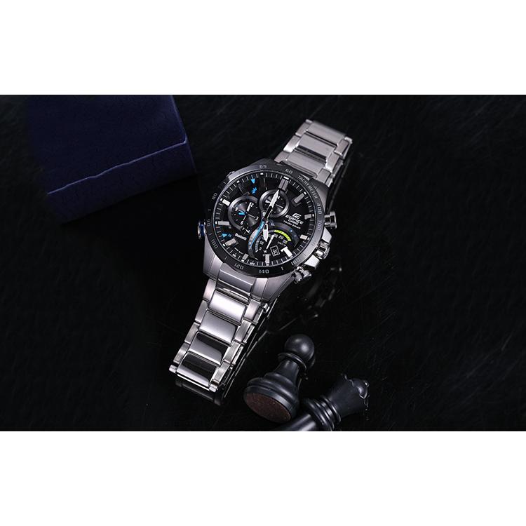 CASIO Men EDIFICE Black Watch EQB-501XYDB-1AMPR