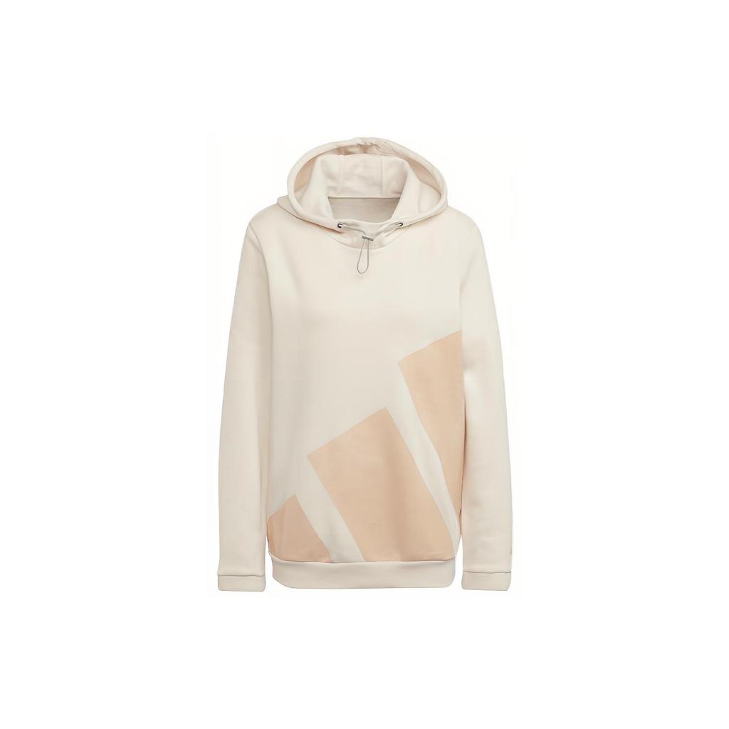 Adidas Sweatshirts Women's Ecru Hooded Moderate Regular HI1205