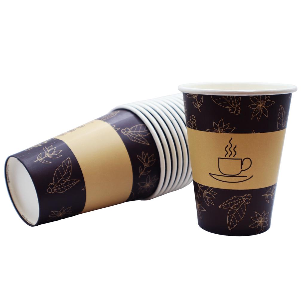 Paper Cup With Print Fi80 Mm Plastic-Free Free Sup