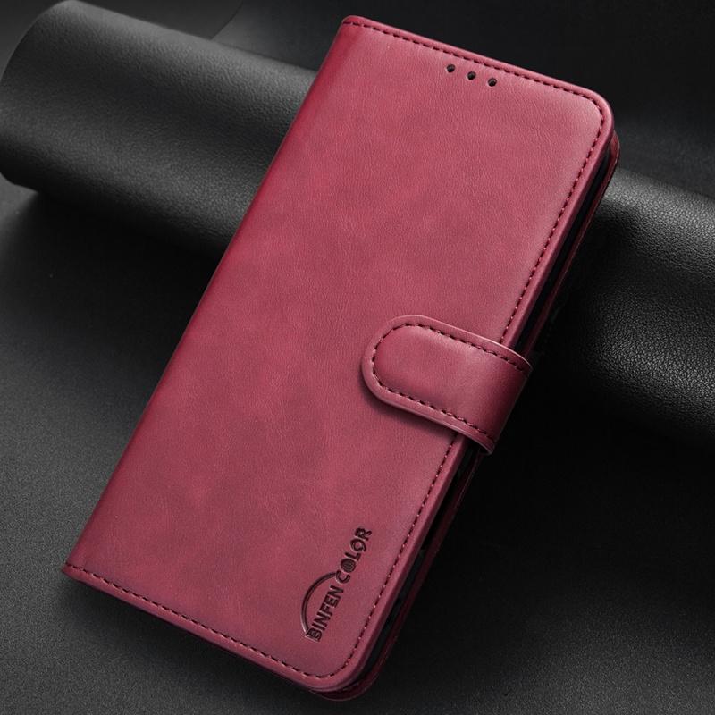 S25 S26 Ultra Leather Case For Samsung Galaxy S26 S25 Edge S24 S23 S22 S21 Ultra Plus FE RFID Blocking Flip Wallet Cover Cases