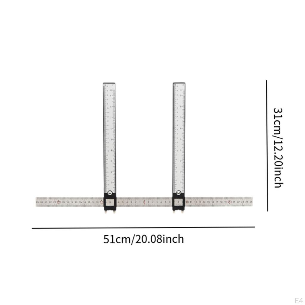 Beauty Ruler Face Caliper Easy to Use Pelvis for Eyebrows Eyes