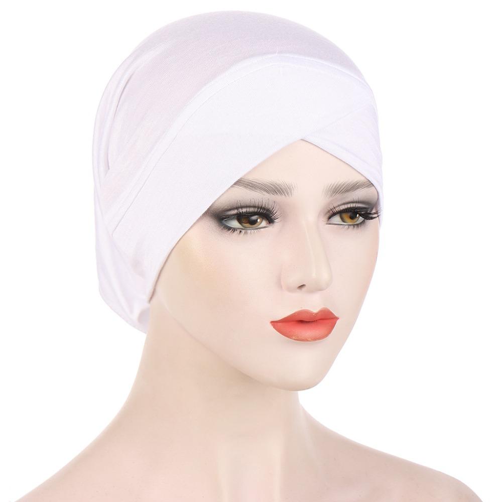 Cotton Under Scarf Caps Jersey Under Hijab Bonnet Comfortable Fit Inner Cap  for Women