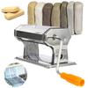 Silver DIY Craft Polymer Rolling Machine Stainless Steel Non-Electric Clay Press Roller Hand Cranked Handmade Press Pasta Tools