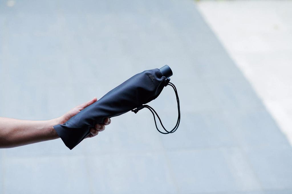 Soil Umbrella Cover Black Mini L461