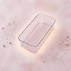 Cosmetic Storage Box Compartmentalized Clear Acrylic Organizer Easy to Clean Makeup Bin