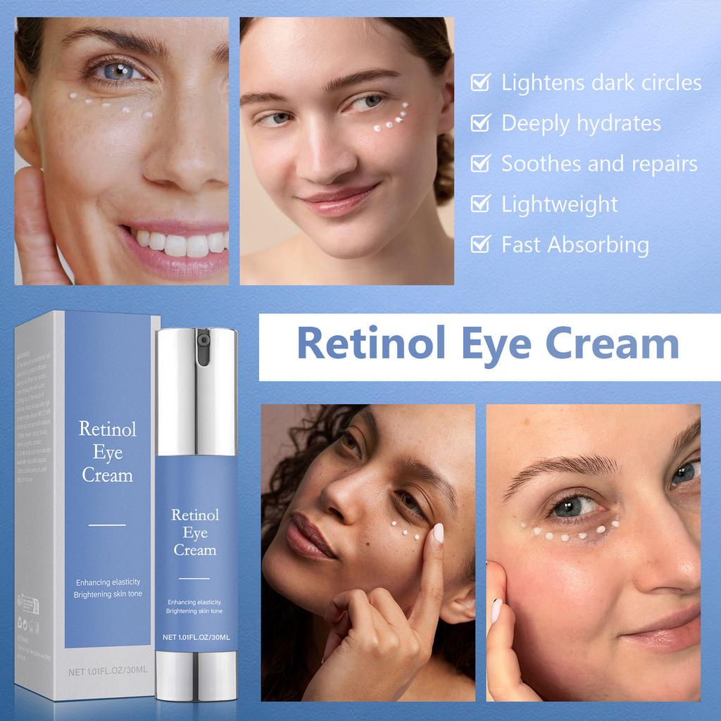 Instant-Facelift-Creme: Reduzierendes Augenserum Strafft Tränensäcke und Falten unter den Augen für Frauen mittleren Alters vor dem Dating & der Arbeit