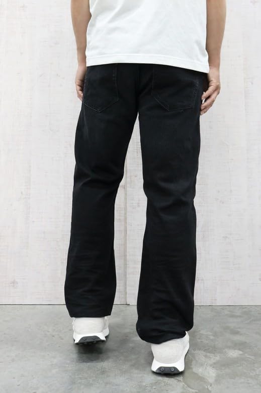 Rovné džínové kalhoty LARKEE A00891R9D48 02 Černé 30 [Diesel] Pánské LARKEE-XR9D48