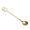 Yousheng Stainless Steel Coffee Spoon, Long Handle with Bull Head Decor, Multifunctional Stirring Spoon for Coffee Milk Tea