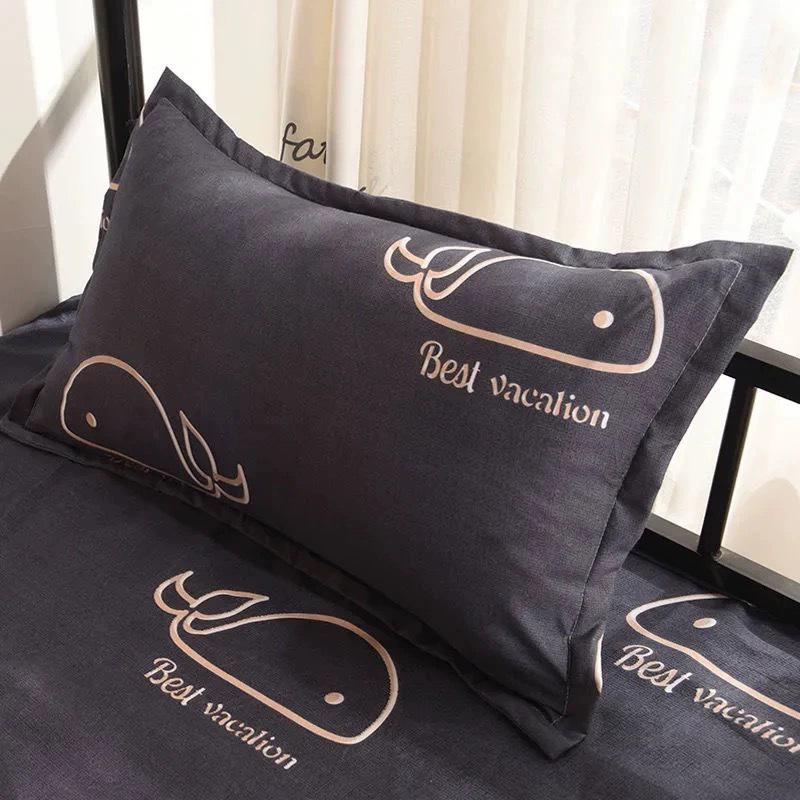 Single Adult Pillow Set with Cases - Perfect for Weddings, Home, Hotel, and Student Use