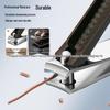 4-Piece Portable Grooming Kit: Nail Clippers, Scissors, Tweezers, Ear Spoon