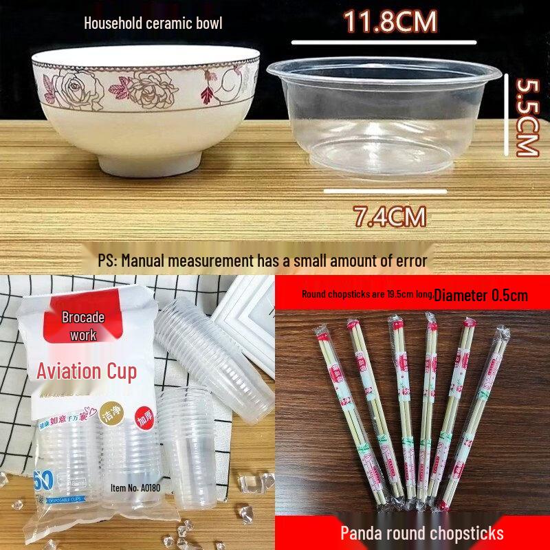 ZISIZ Disposable Tableware Set