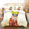 Uzumaki N-Naruto Bedding Set Cartoon Anime Quilt Cover Children Bedroom Bedclothes Boy Duvet Cover Polyester Bedspread Gift
