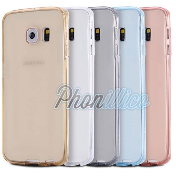 Case - Phonillico - Samsung Galaxy S7 Edge - TPU Silicone - Transparent - Ultra Slim