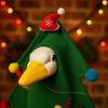 Porch Goose Christmas Tree Outfit - Funny Outdoor Yard Decoration