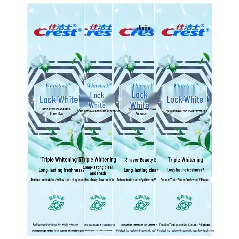 Crest New Lock White Dual Essence Whitening Toothpaste