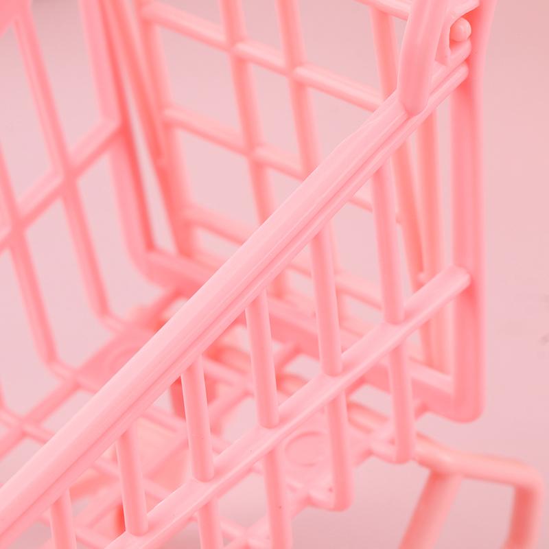 1:12 Dollhouse Miniture Shopping Cart Trolleys For Doll Toys Cake Decoration