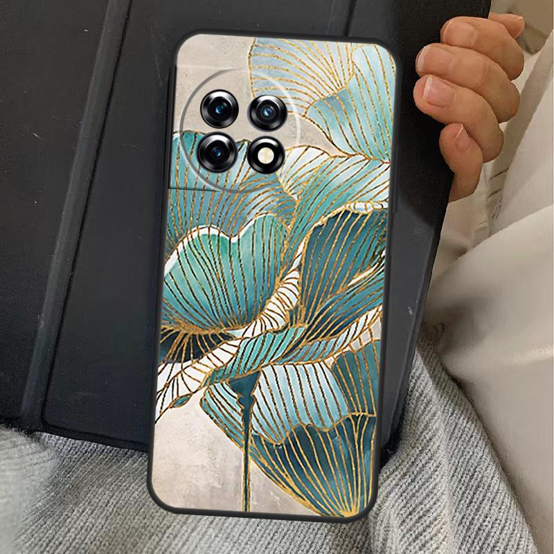 

Luxury Ginkgo Leaf Case For OnePlus Nord 5 CE 2 3 4 Lite N20 N30 OnePlus 15 13 12 11 10T 10R 12R 13R 13T Cover OnePlus Nord CE5