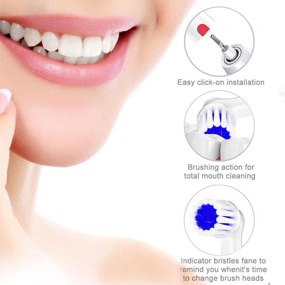 Sensible Pflege Ersatzbürstenköpfe & Zahnbürstenkopf Staubdichte Schutzabdeckungen, Kompatibel mit Oral B Elektrischer Zahnbürste