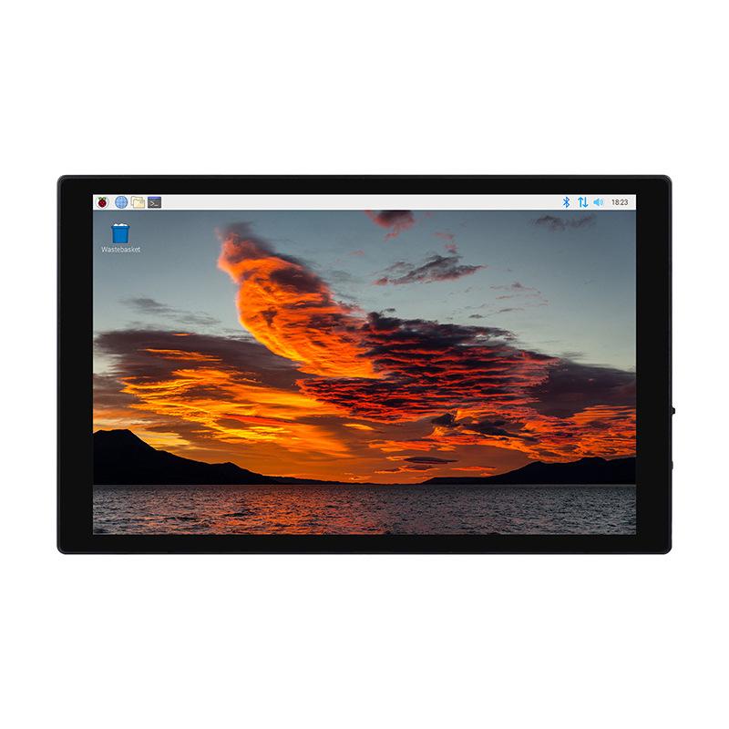 8" Full Lamination Capacitive Touch Display—1280×800, High Color Gamut, Tempered Glass, HDMI/Type-C.