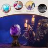 Crystal Ball Wood Rack Retro Display Stand Base  For Crystal Ball Collection Sphere Globe Stone Crystal Ball Holder Home Decor