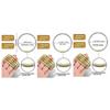 9 Stück/Set Modeschmuck Goldenes Armband Buddhistisches Jonc Armreifen Set für Damen Glitzergefülltes Jelly Silikon Buddha Mädchen Armbänder