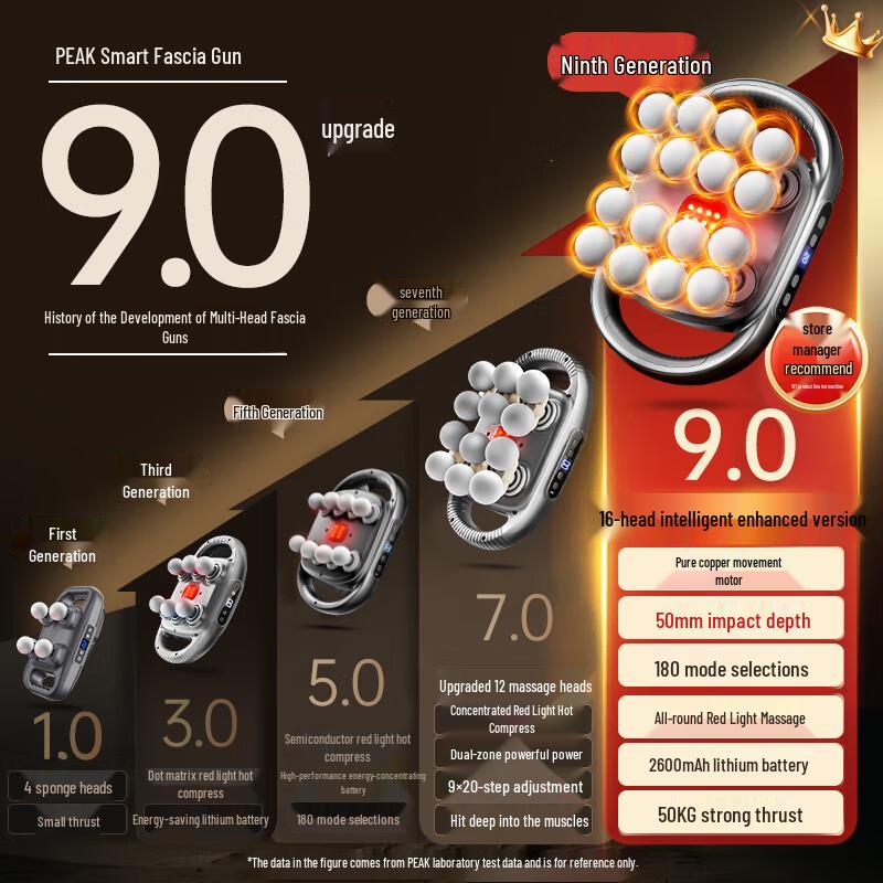 Peak Professional Percussion Massage Gun