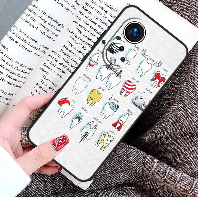 Dental Definitions Tooth Case For Honor Magic 8 7 6 Pro Honor X9d X9c X9b X9a X8b X8c Win 50 70 90 200 400 Lite Cover