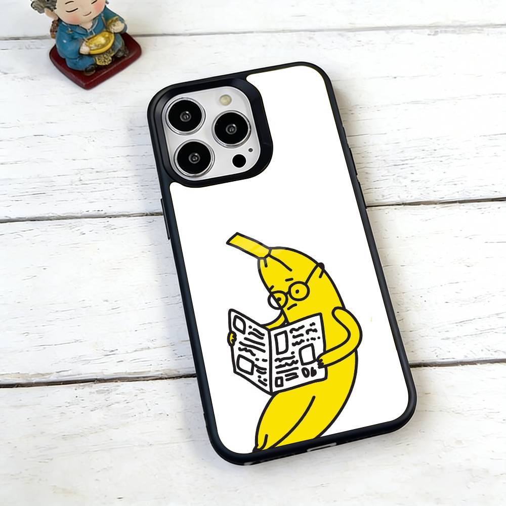 Banana Man Cute Phone Case For iPhone17,16,15,14,13,12,11 Plus,Pro Magnetic with Magsafe Wireless Charging