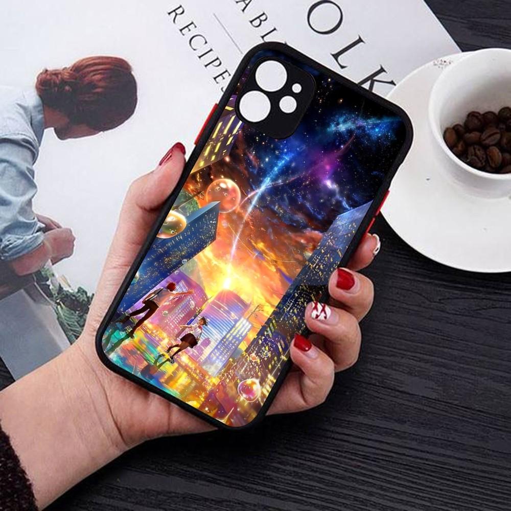 Your Name Phone Case For iPhone 18 14 11 12 13 Mini Pro Max 8 7 Plus X XR XS MAX Translucent Matte Cover