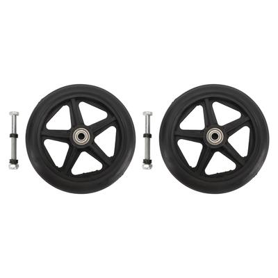 2ks 6palcové elektrické kolo pro invalidní vozík Protiskluzové Hladší použití Vysoká citlivost Náhradní kolo