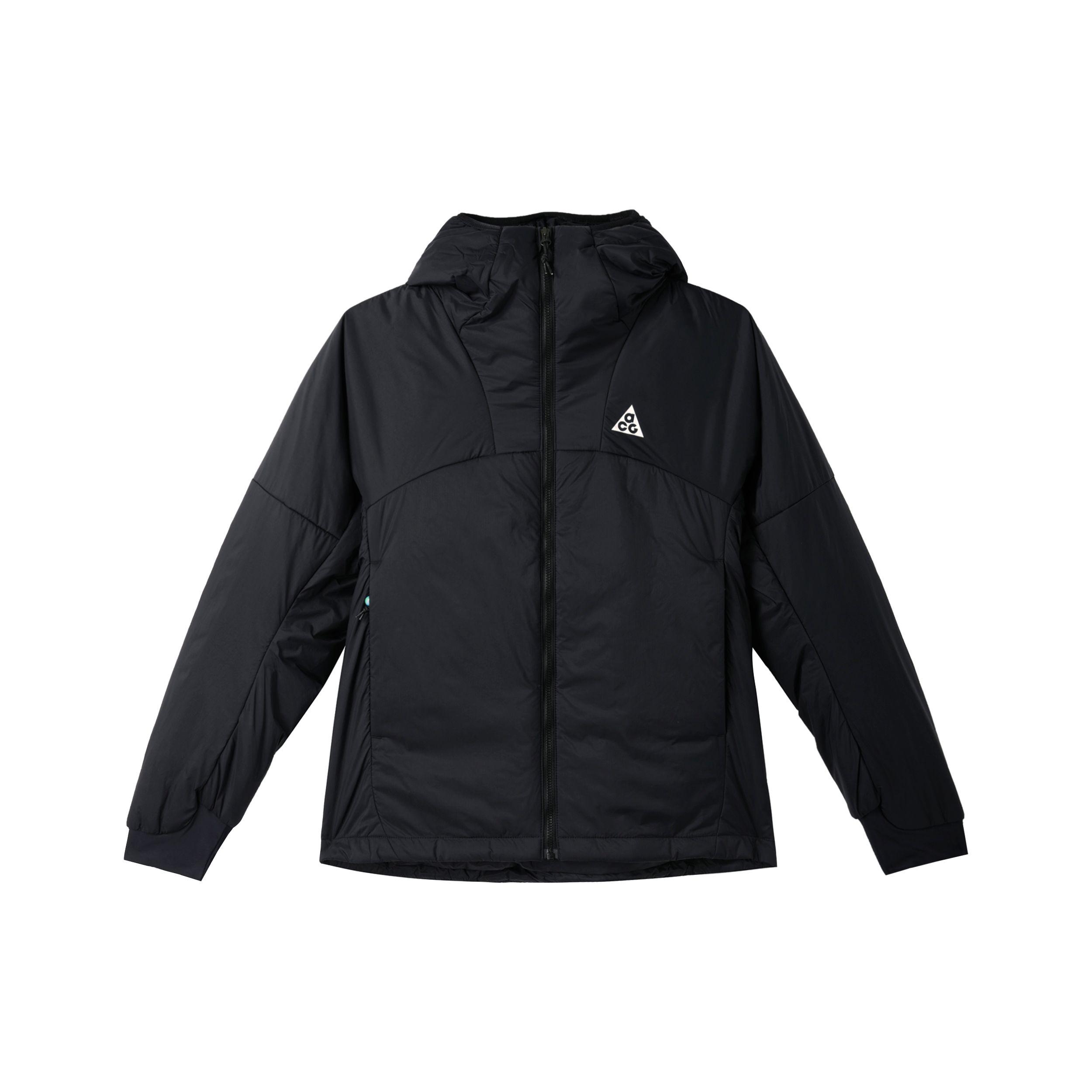 

Nike Therma-FIT ADV Rope De Dope однотонная водостойкая теплая куртка с капюшоном женская куртка черная DQ5841-011 M