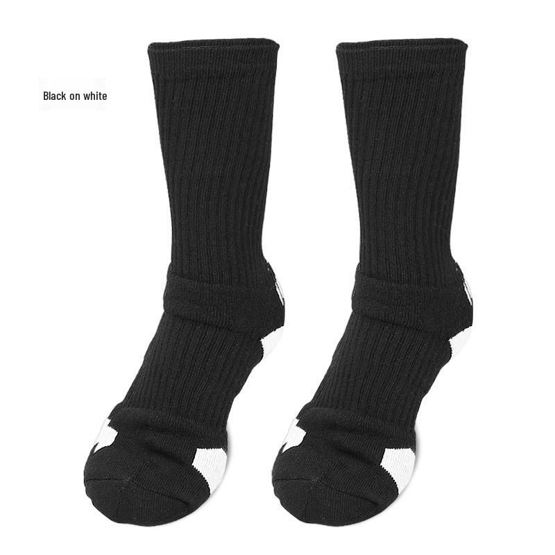Thickened Non-Slip Mid-Calf Terry Socks: Warm, Breathable, Sweat-Absorbing Socks for Men and Women - Perfect for Outdoor Sports and Running