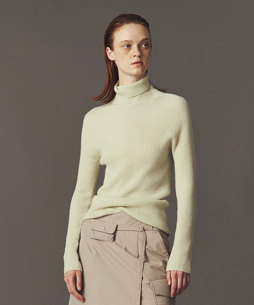 AHWE Wool Turtleneck Pull-Over_L Green