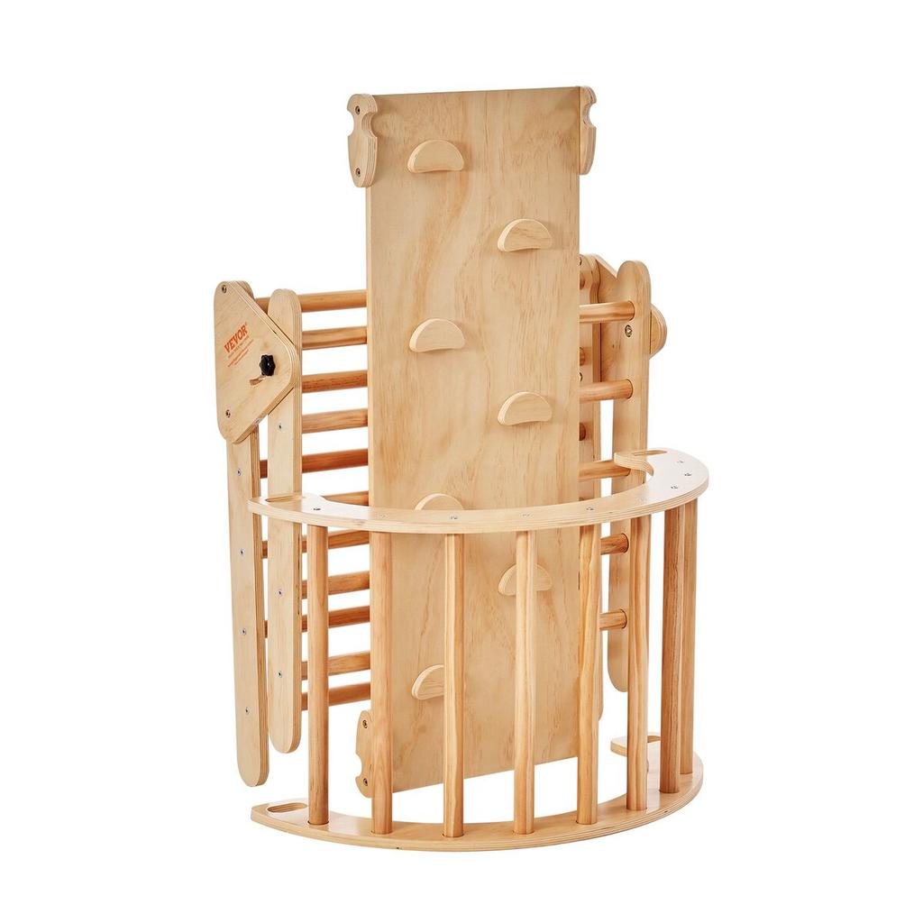 Pikler Dreieck Set 5in1 Montessori Kletterspielzeug für Kleinkinder Groß Holz