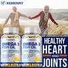 Omega-3-Fischöl 4500mg - EPA, DHA - Herz-, Gehirn- & Gelenkgesundheit - 120 Kapseln