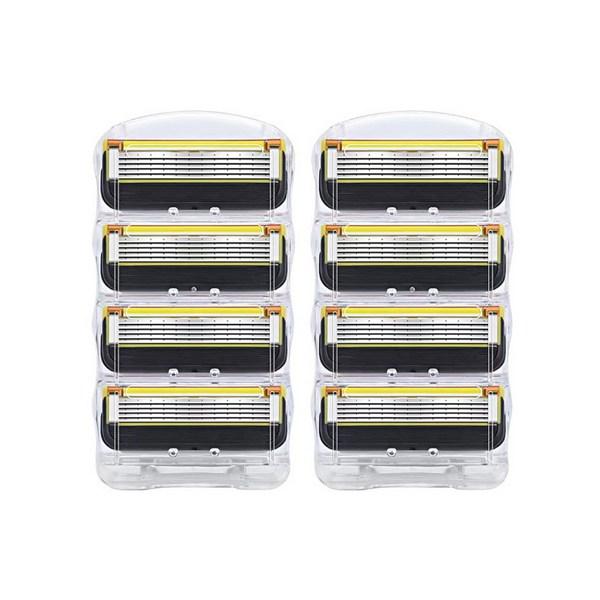 

Living Max Level Gillette совместимое бритвенное лезвие Fusion ProShield 1+1 всего 8 шт., корейское бритвенное лезвие