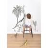 Lilipinso Dinosaur and Palm Tree Sticker 64 X 130cm