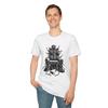 Keyboard Throne Gamer Dark Fantasy Tech Emblem Unisex Softstyle T-Shirt