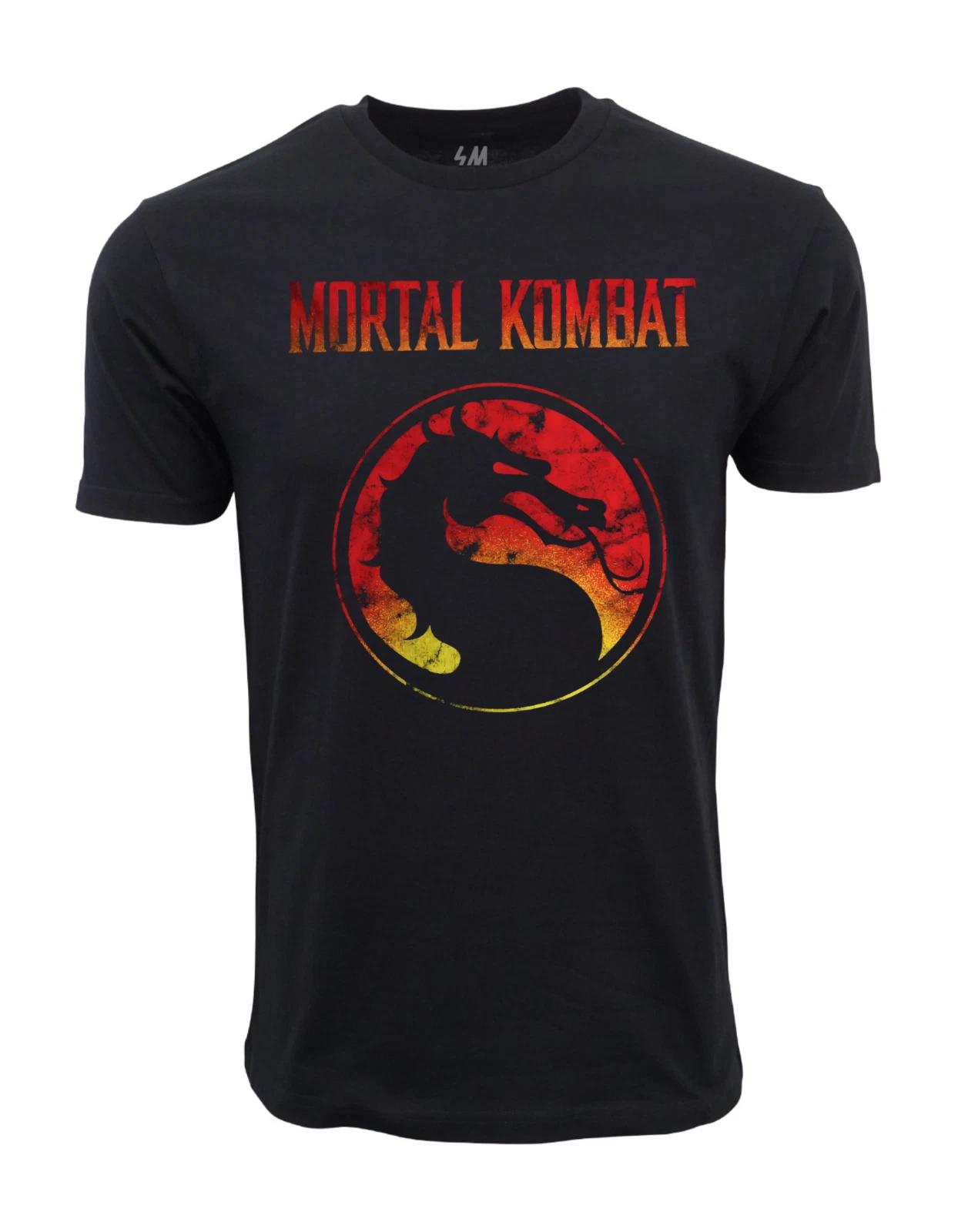 Unisex Adult Casual Graphic MORTAL COMBAT GRAPHIC T SHIRT T-Shirt XXL
