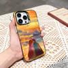 K-Kirisuna K-Kirito A-Asuna  Phone Case For iPhone 17,16,15,14,13,12,11 Plus,Pro Max,XS,Colored Silver Phone Case