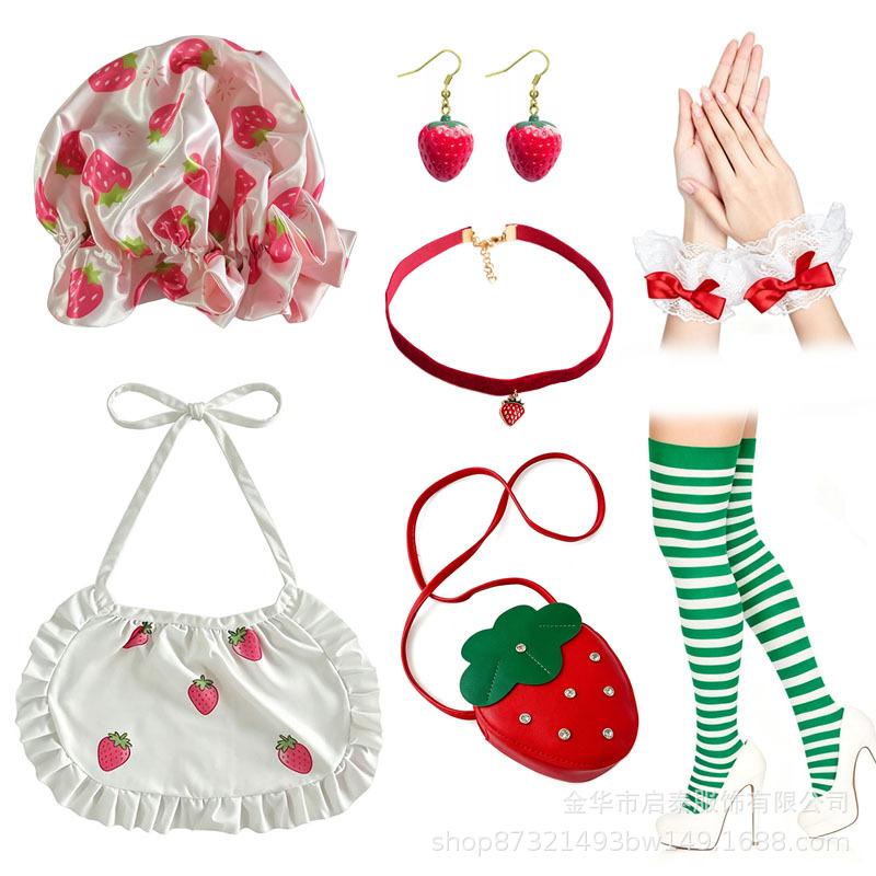 Halloween Strawberry Princess Bow Decoration Christmas