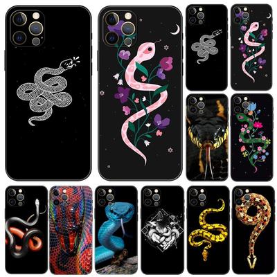 Husa de telefon sarpe pentru iPhone Samsung Galaxy Redmi Xiaomi Oppo OnePlus Note SA 7 8 9 10 11 12 13 14 20 21 22 23 53 54 Pro Max Plus Ultra TPU moale