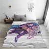 Derpy Tiger & Jinu & Rumi Blanket Quality Super Soft Kpop Demon Hunters Bedding Throws Winter Kids Decor Street Trend Bedspread