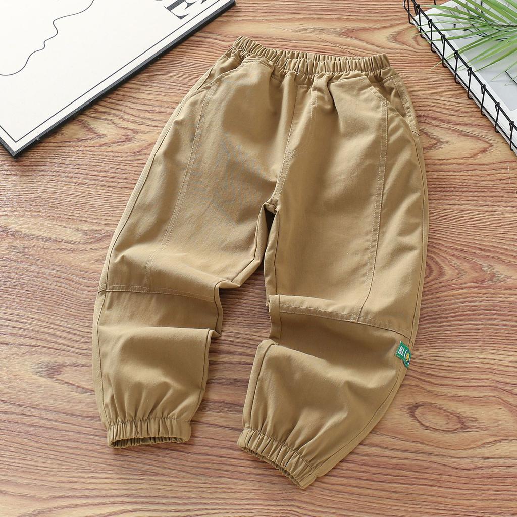 Boys' Pants Spring and Autumn Children's Work Pants, Long Pants, Medium-sized for Boys, Suitable for Boys