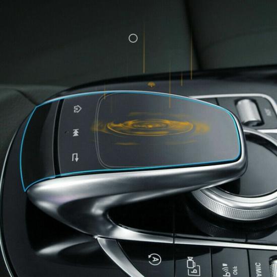 Clear Car Center Console Mouse Protect Film Sticker For Benz C GLC Class W205