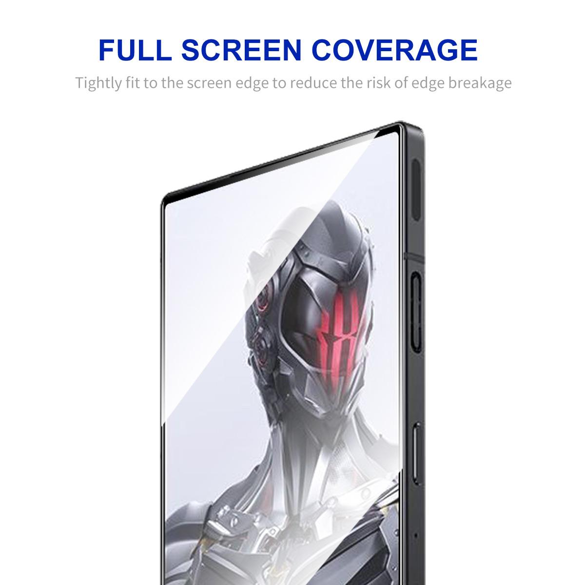 

ENKAY HAT PRINCE for ZTE nubia Red Magic 8 Pro 5G/8 Pro+ 5G Tempered Glass Film 0.26mm 2.5D 9H Full Glue Full Screen Protector As Shown A