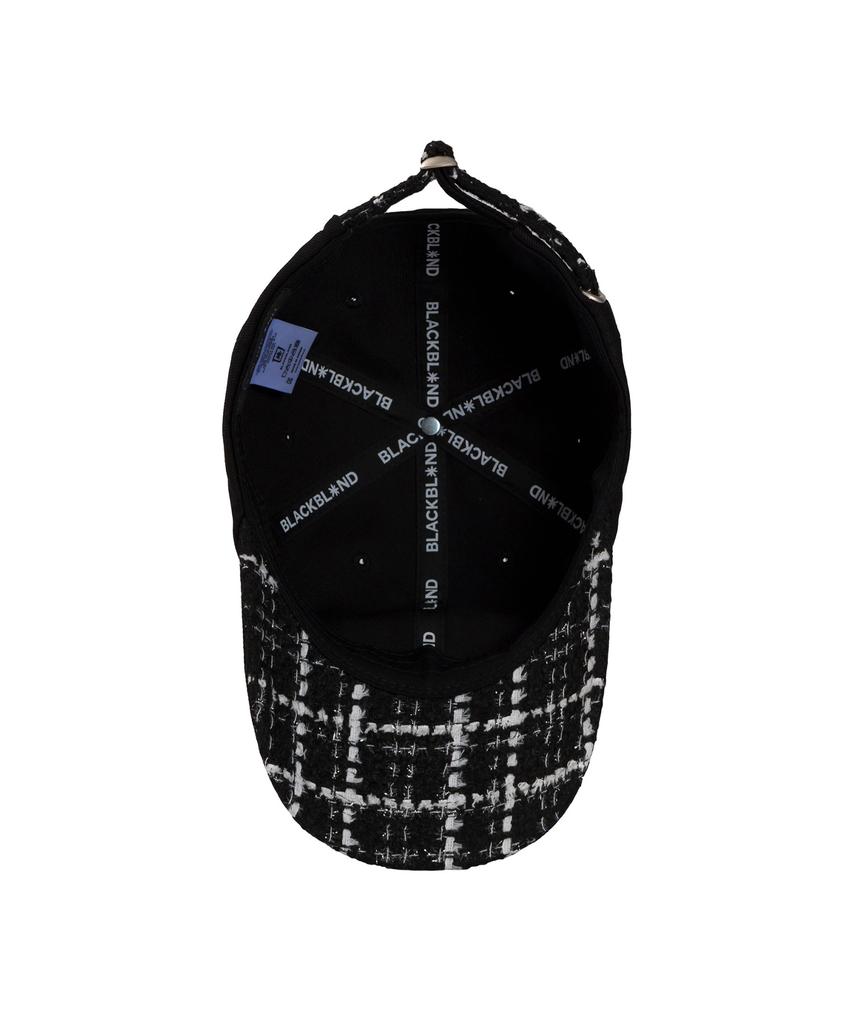 BLACKBLOND Vividi Tweed Cap (Black)